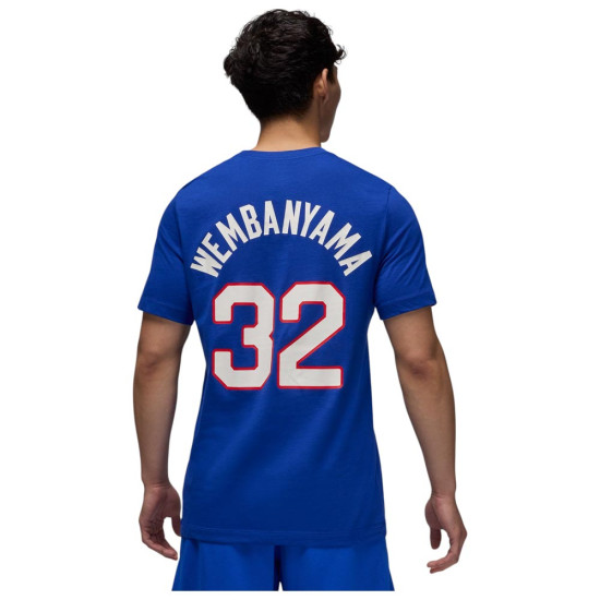 Nike Ανδρική κοντομάνικη μπλούζα Victor Wembanyama Team France Tee Nike Ανδρική κοντομάνικη μπλούζα Victor Wembanyama Team France Tee